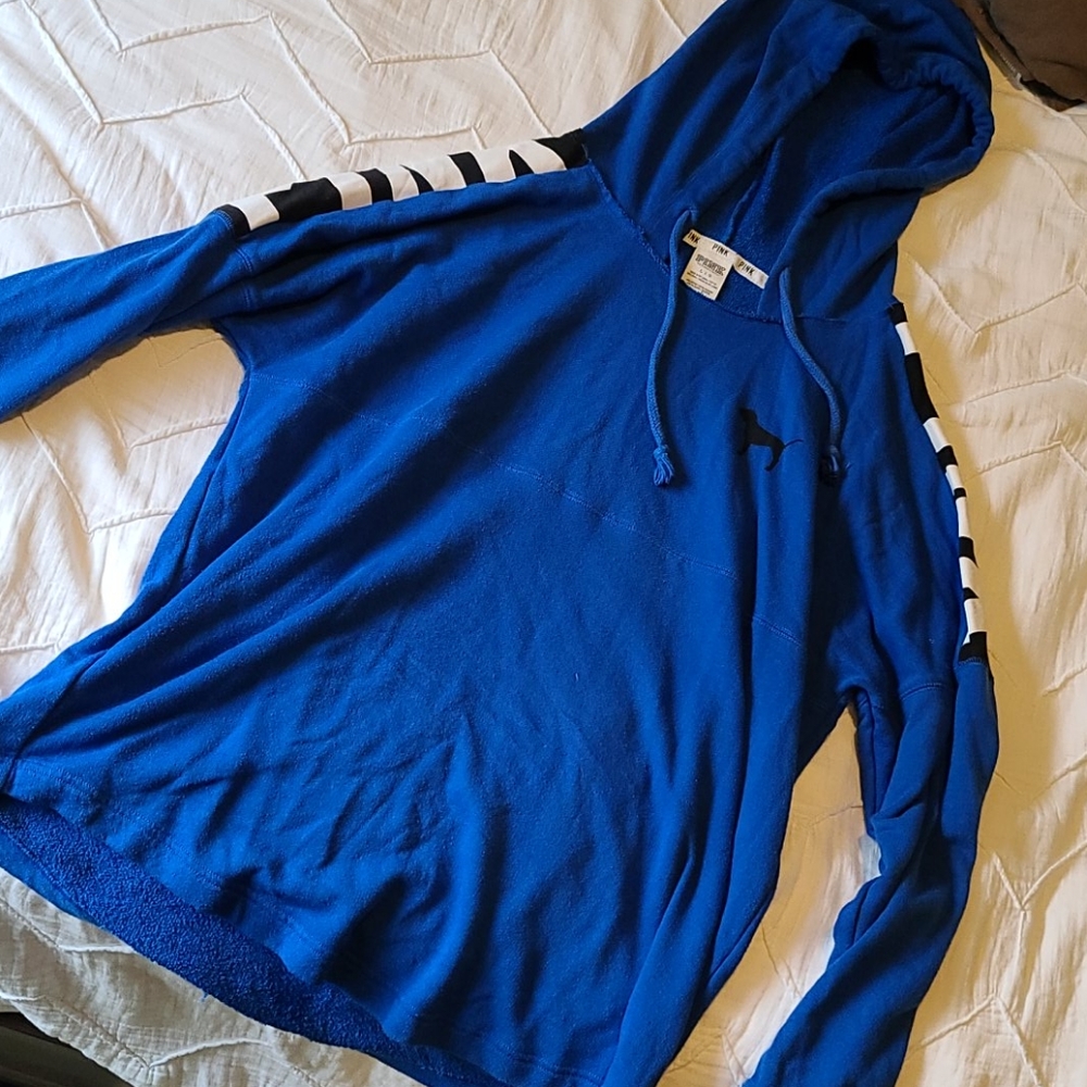 Blue Pink Hoodie
